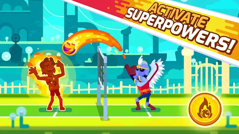 Tangkapan Layar 2 dari Volleyball Challenge 2024