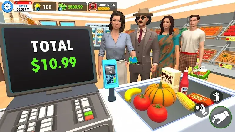 Captura de tela 2 de Farm Supermarket Simulator