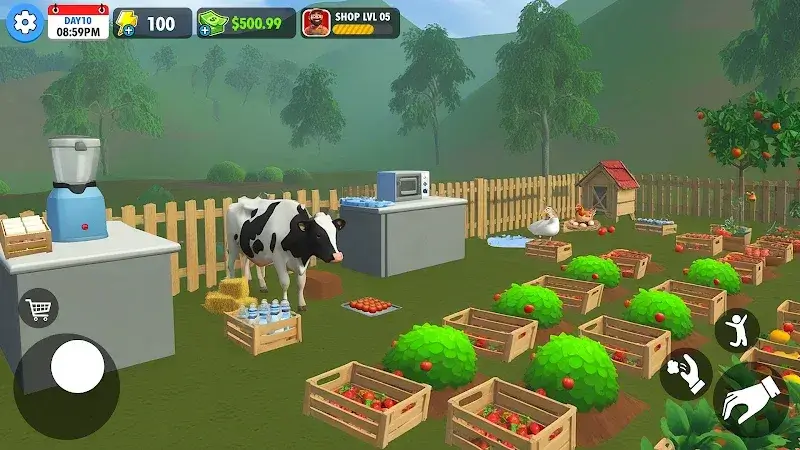 Captura de tela 4 de Farm Supermarket Simulator
