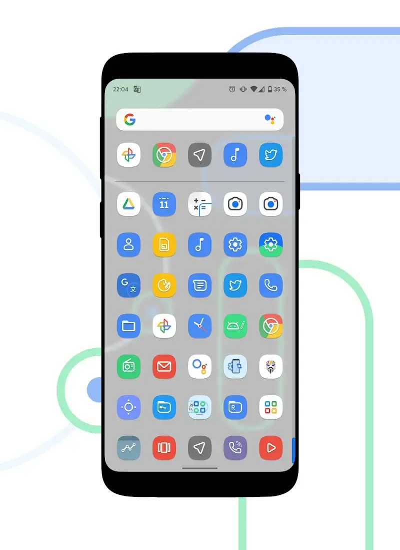 Pix Material Icon Pack captura de pantalla 2