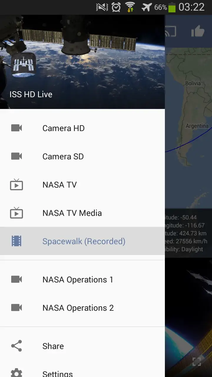 ISS Live Now: Live Earth Veiw screenshot 3