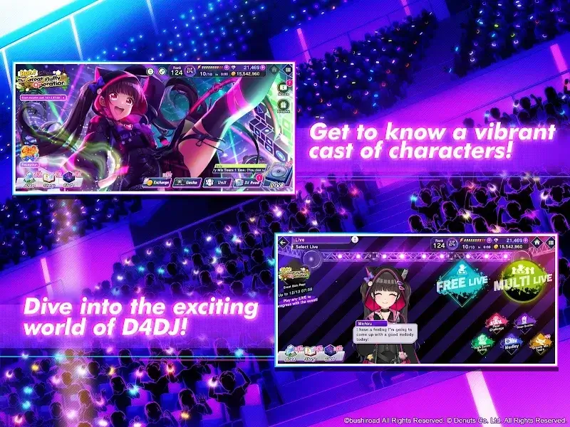 ภาพหน้าจอ D4DJ Groovy Mix 5
