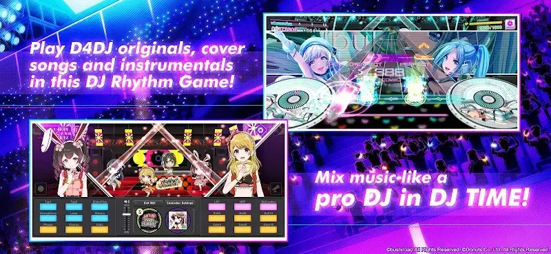 ภาพหน้าจอ D4DJ Groovy Mix 2