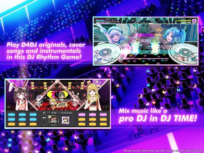 ภาพหน้าจอ D4DJ Groovy Mix 6