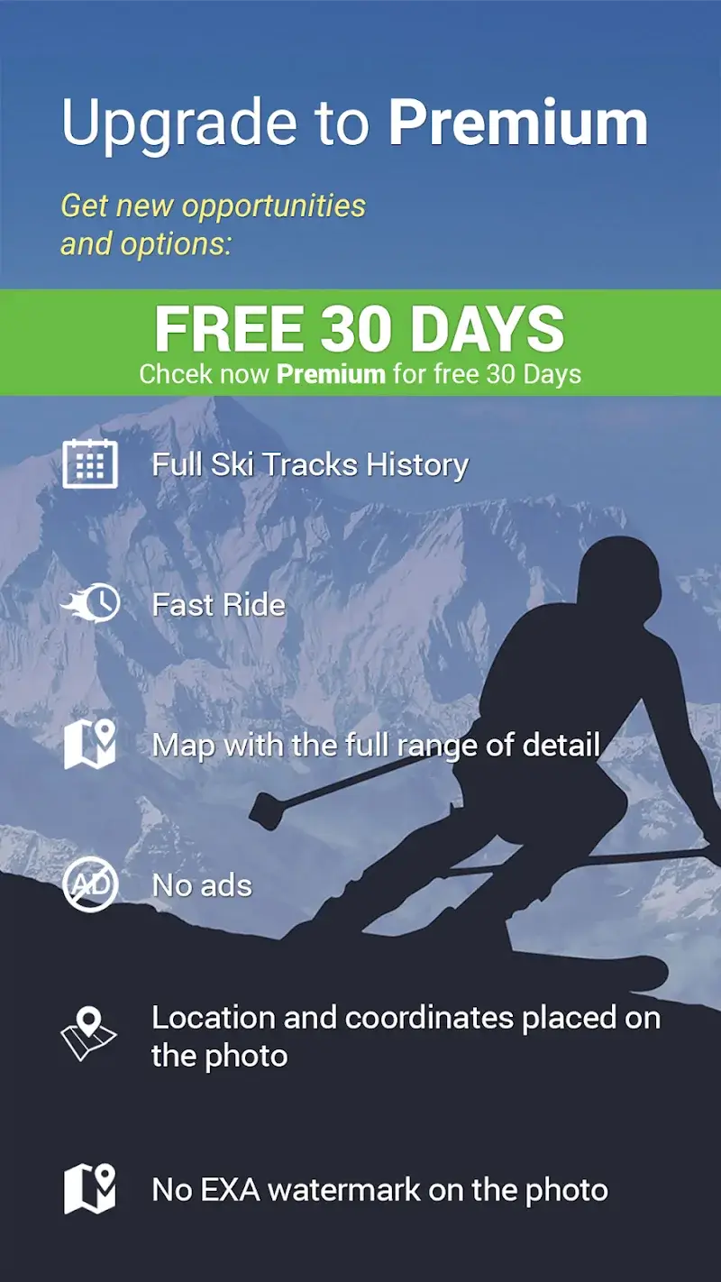Capture d'écran 2 de Ski Tracker