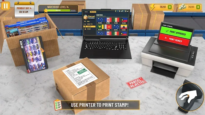 Gambar 1 dari Parcel Delivery Simulator 3D