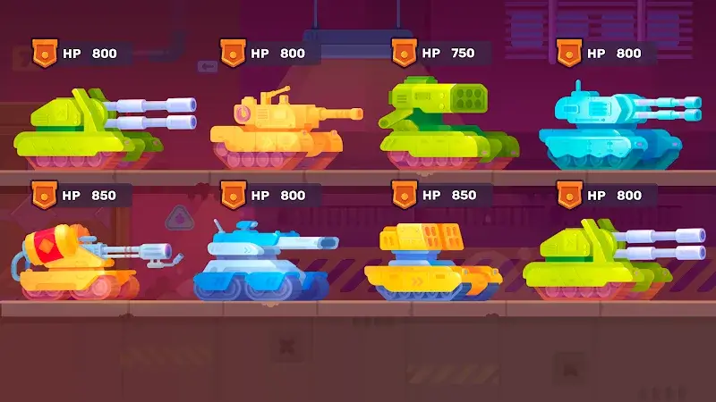 Tank Stars MOD APK captura 1