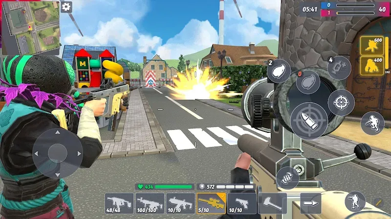 Ảnh chụp màn hình Contra Guns 1