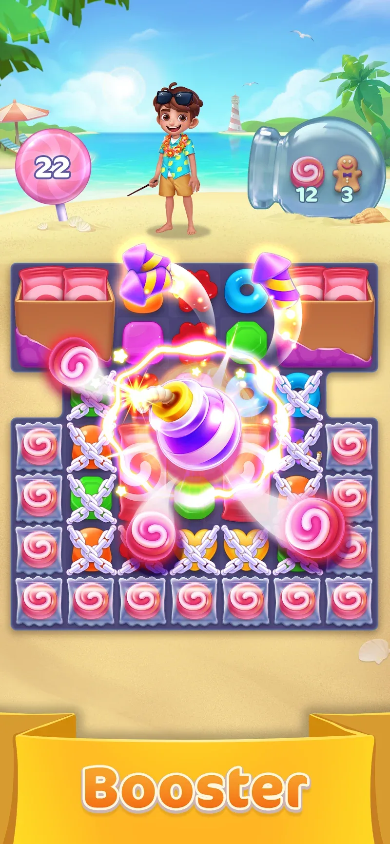 Jellipop Match gameplay screenshot 1
