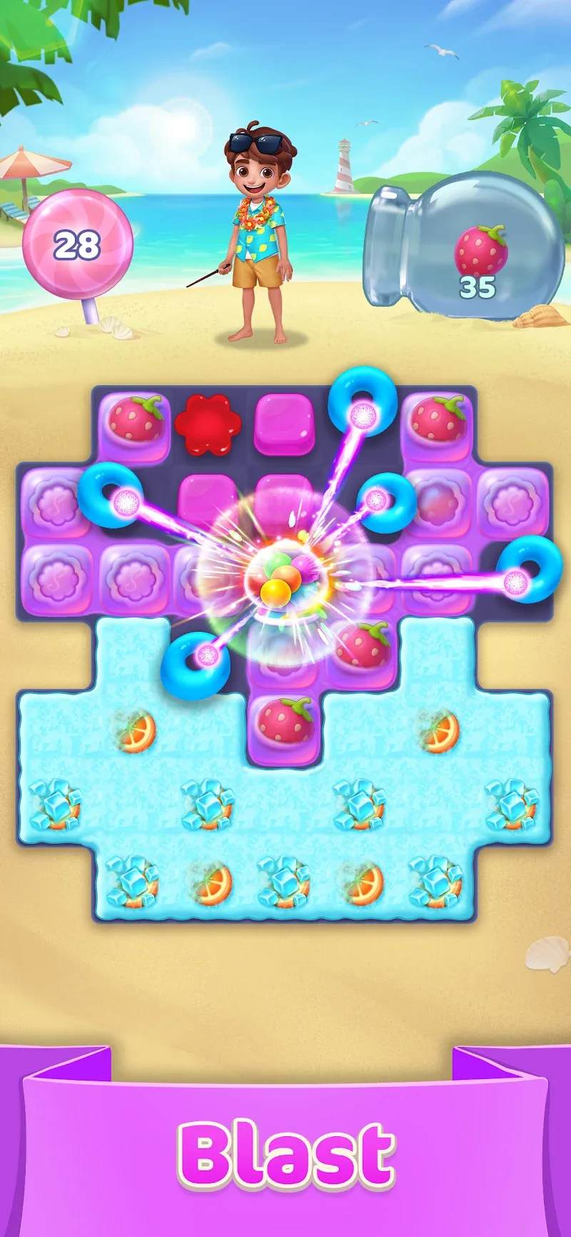 Jellipop Match gameplay screenshot 4
