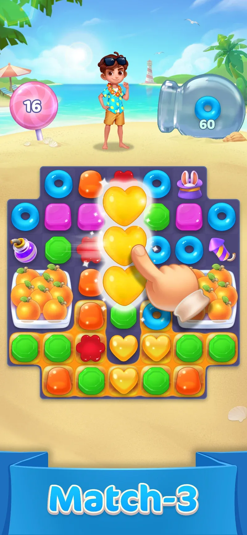 Jellipop Match gameplay screenshot 2