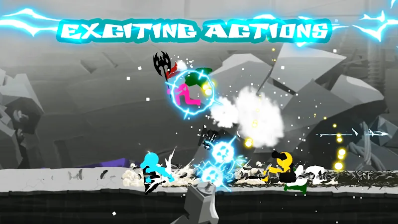 Ảnh chụp màn hình Stickman The Flash 1