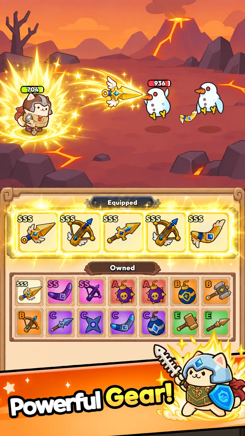 Tercera captura de vista previa de Cat Pack Heroes