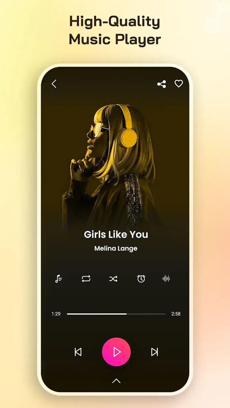 Music Player-MP3, Audio Player скриншот 2