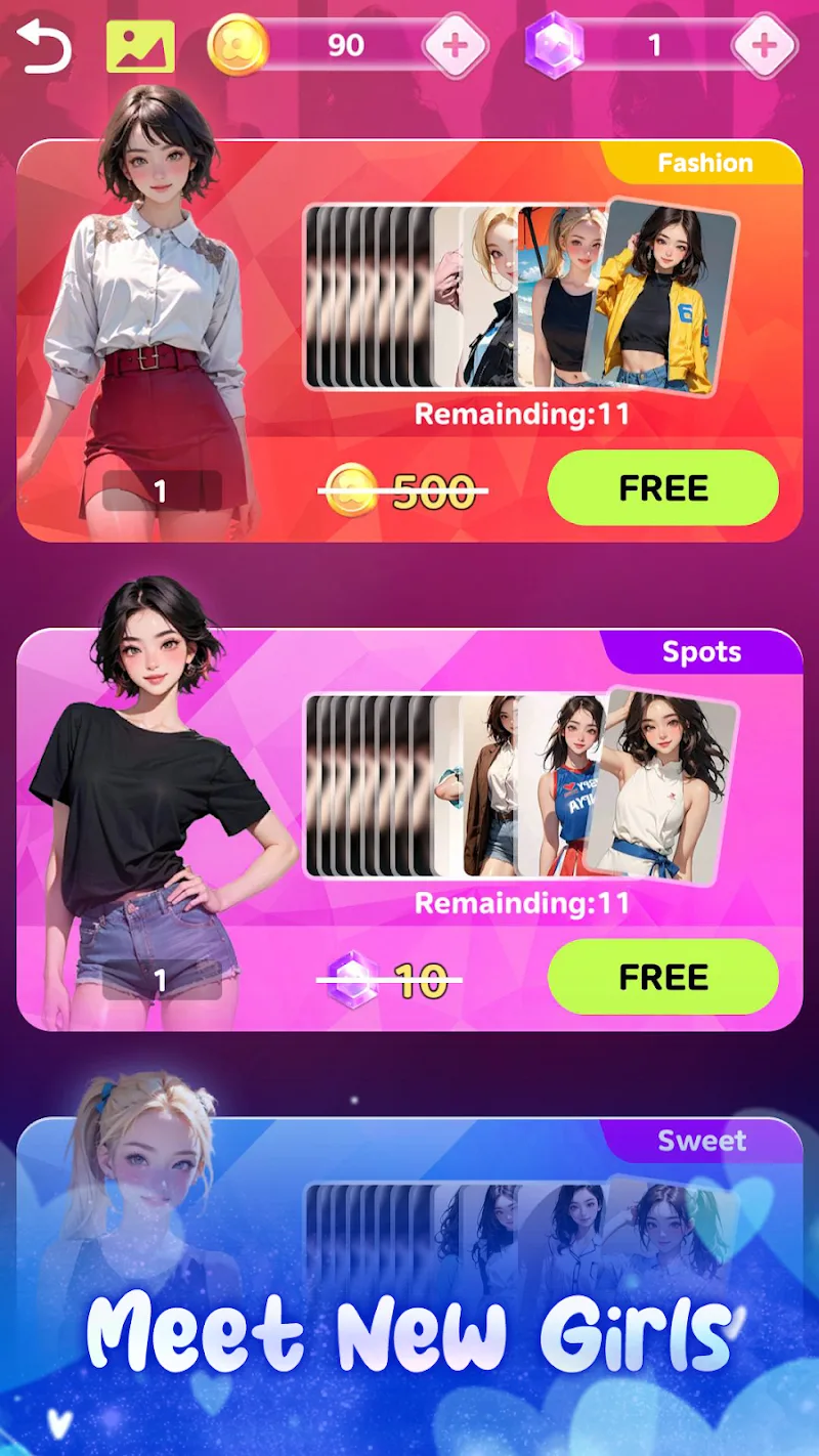 Triple Match: Girls Edition - Screenshot 2