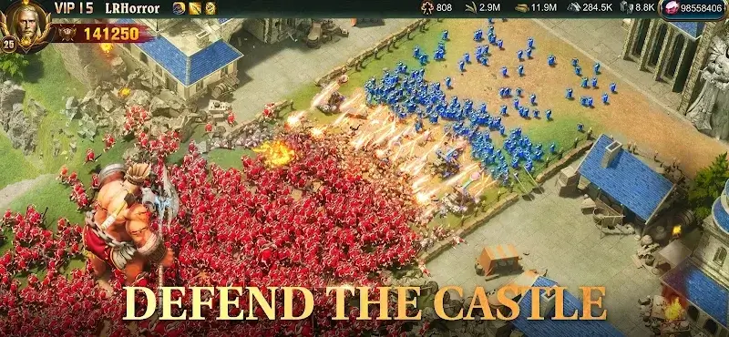ภาพหน้าจอการเล่นเกม War and Order 5