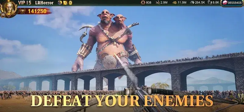ภาพหน้าจอการเล่นเกม War and Order 4