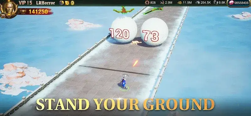 ภาพหน้าจอการเล่นเกม War and Order 3