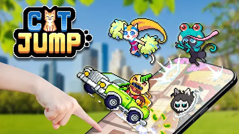 Cat Jump captura de pantalla 6