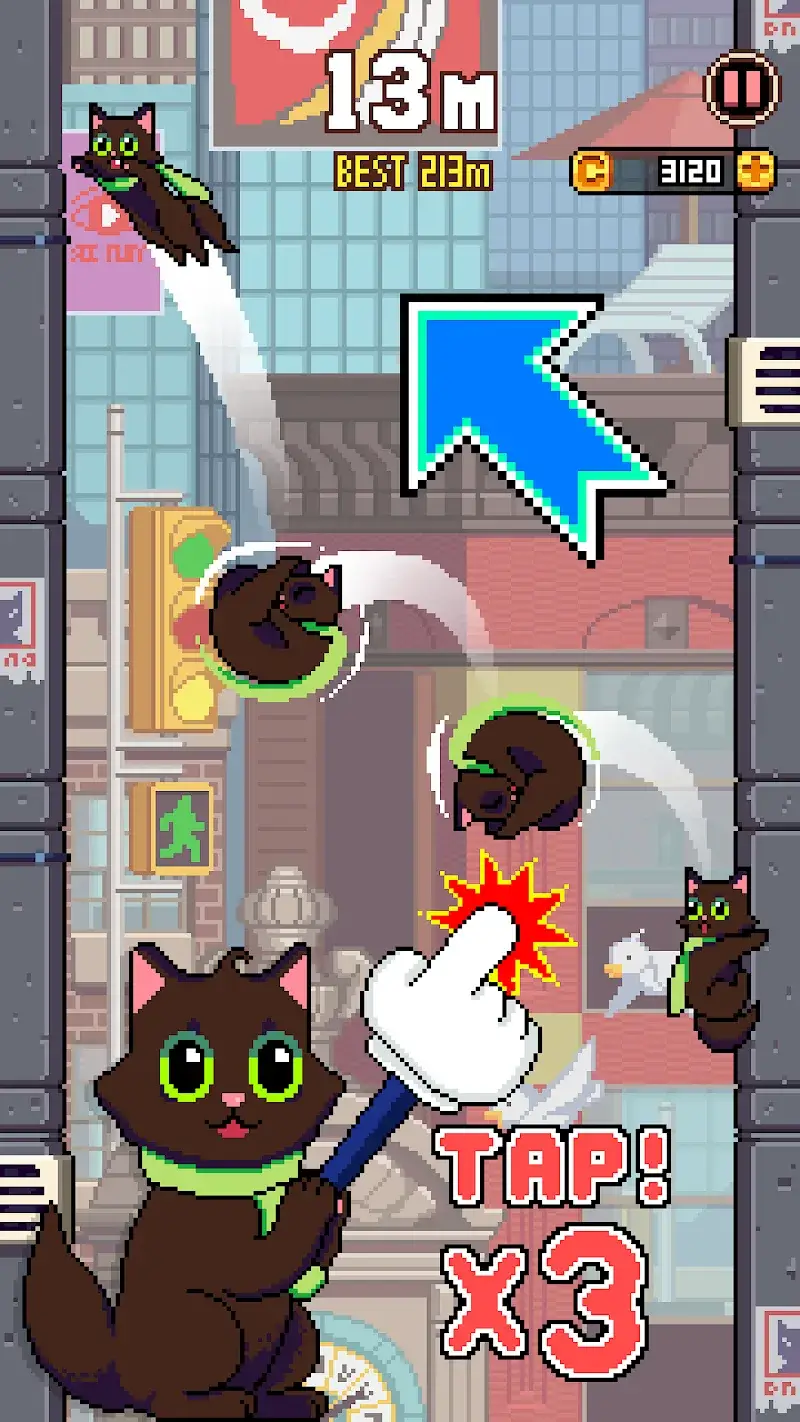 Cat Jump captura de pantalla 2