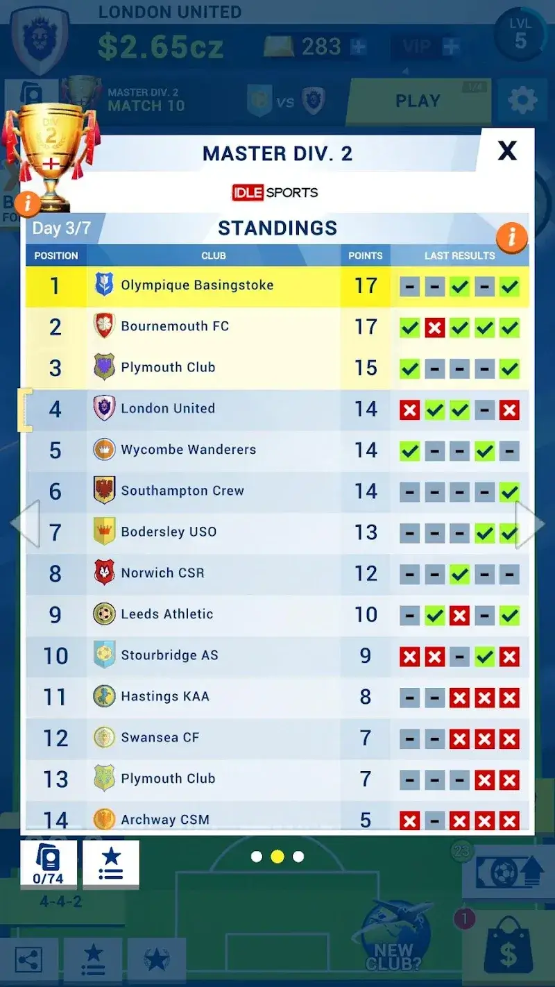 Idle Eleven - Soccer tycoon capture d'écran 6