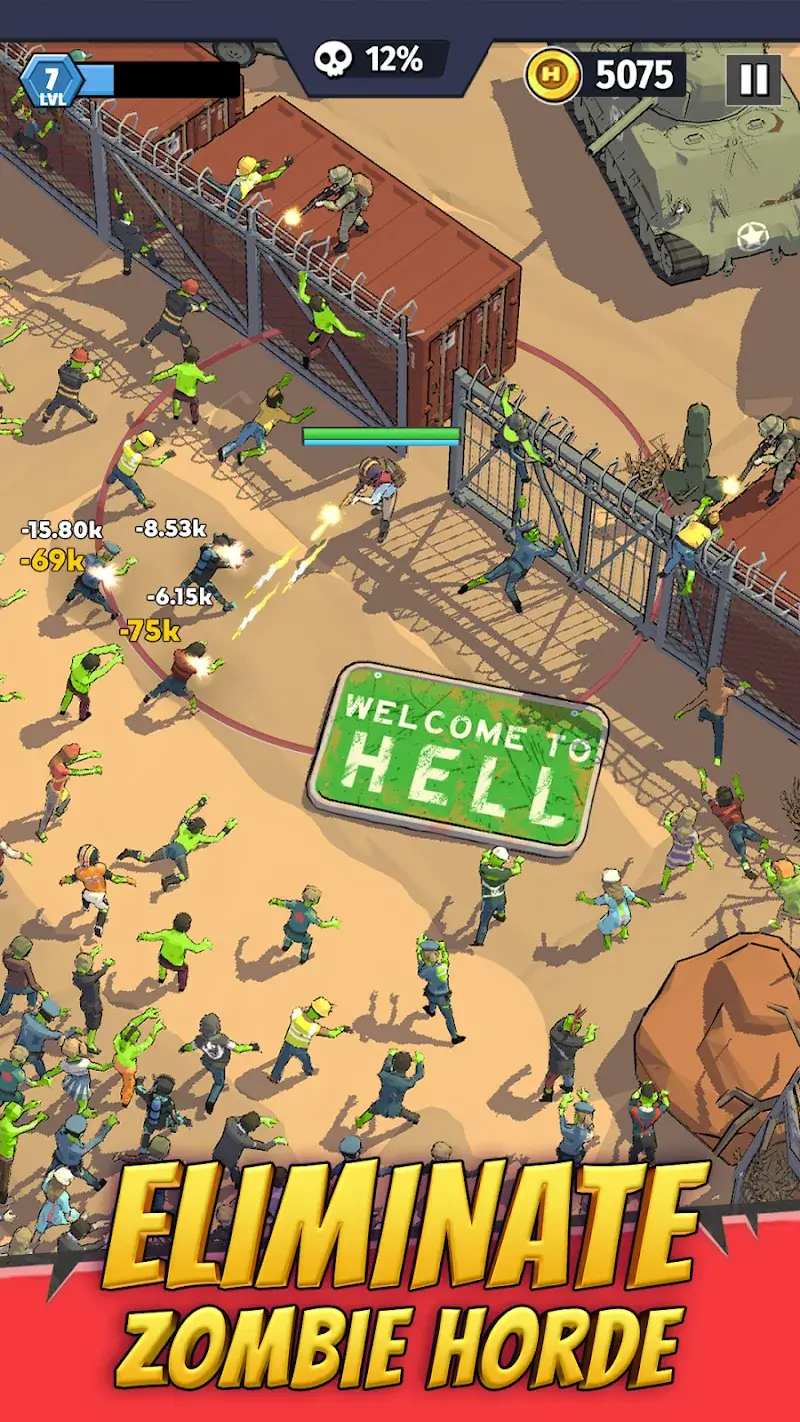 Capture d'écran 1 de Last Hero: Shooter Apocalypse