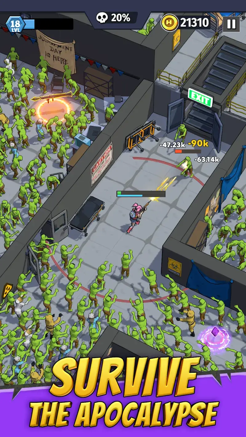 Capture d'écran 4 de Last Hero: Shooter Apocalypse