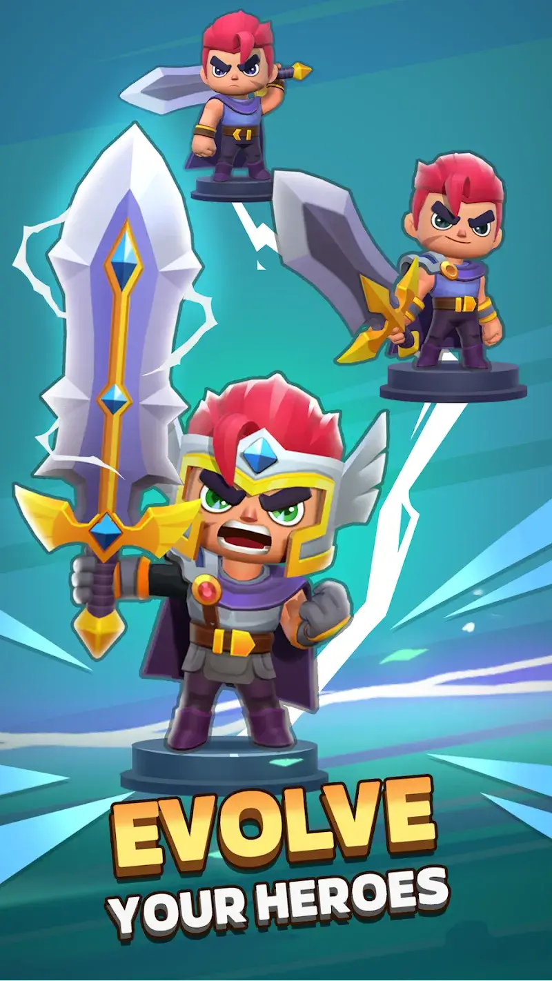 Epic Trio: Roguelike Clash - Ảnh chụp màn hình [Number]