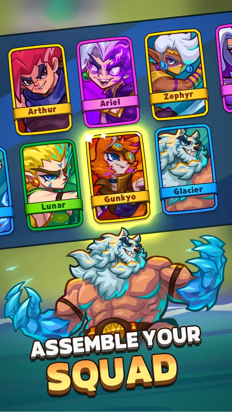 Epic Trio: Roguelike Clash - Ảnh chụp màn hình [Number]
