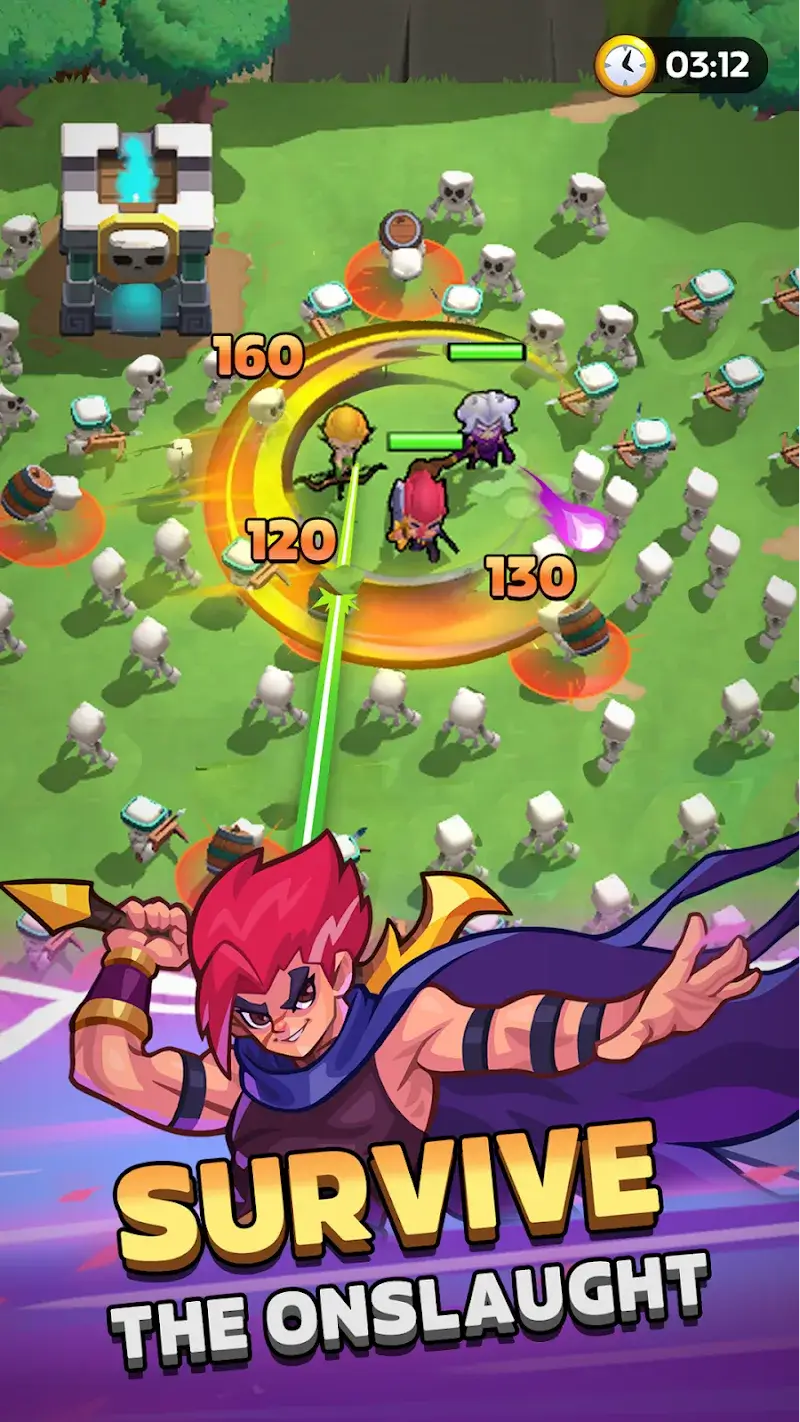 Epic Trio: Roguelike Clash - Ảnh chụp màn hình [Number]