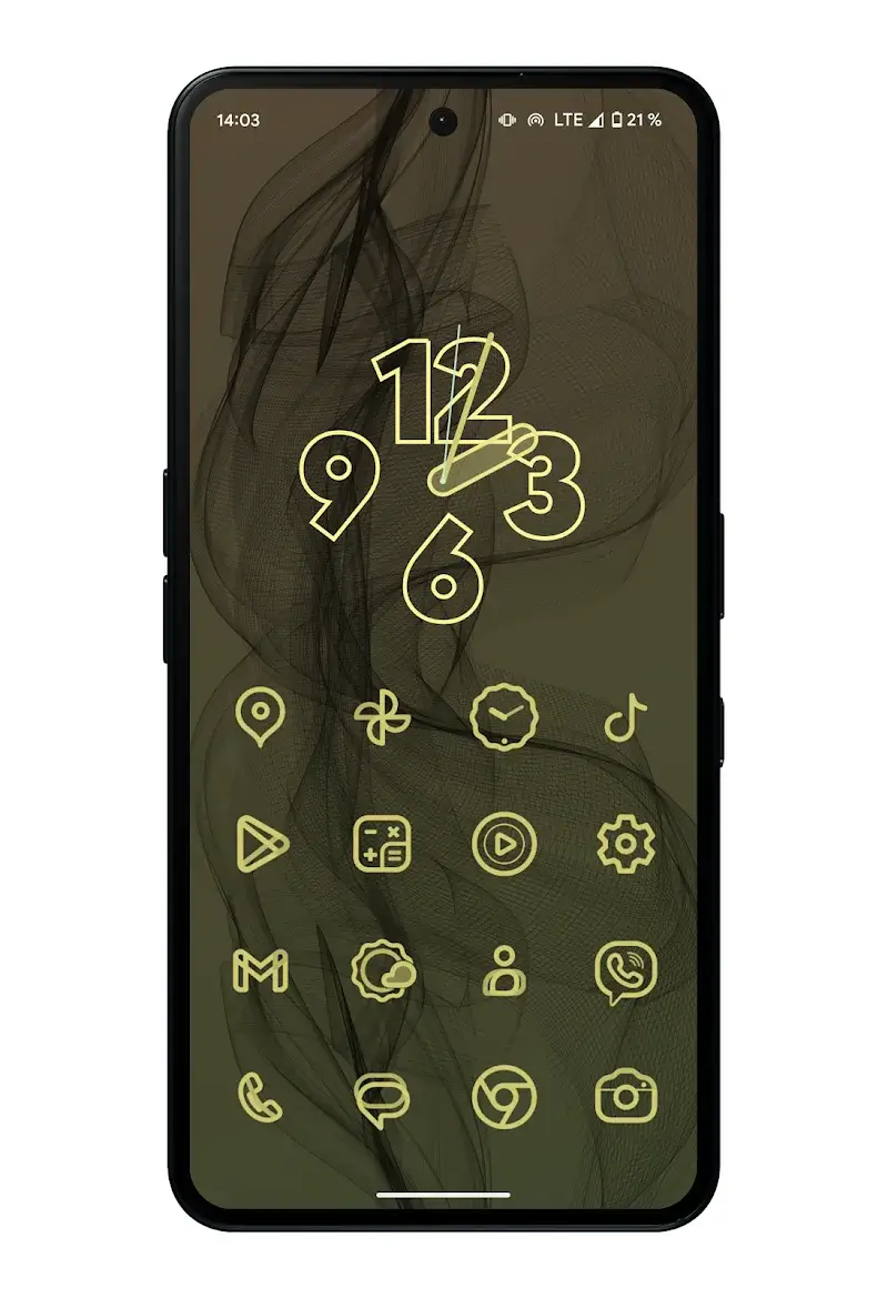 Captura de tela 2 do PixLinear You Icon Pack