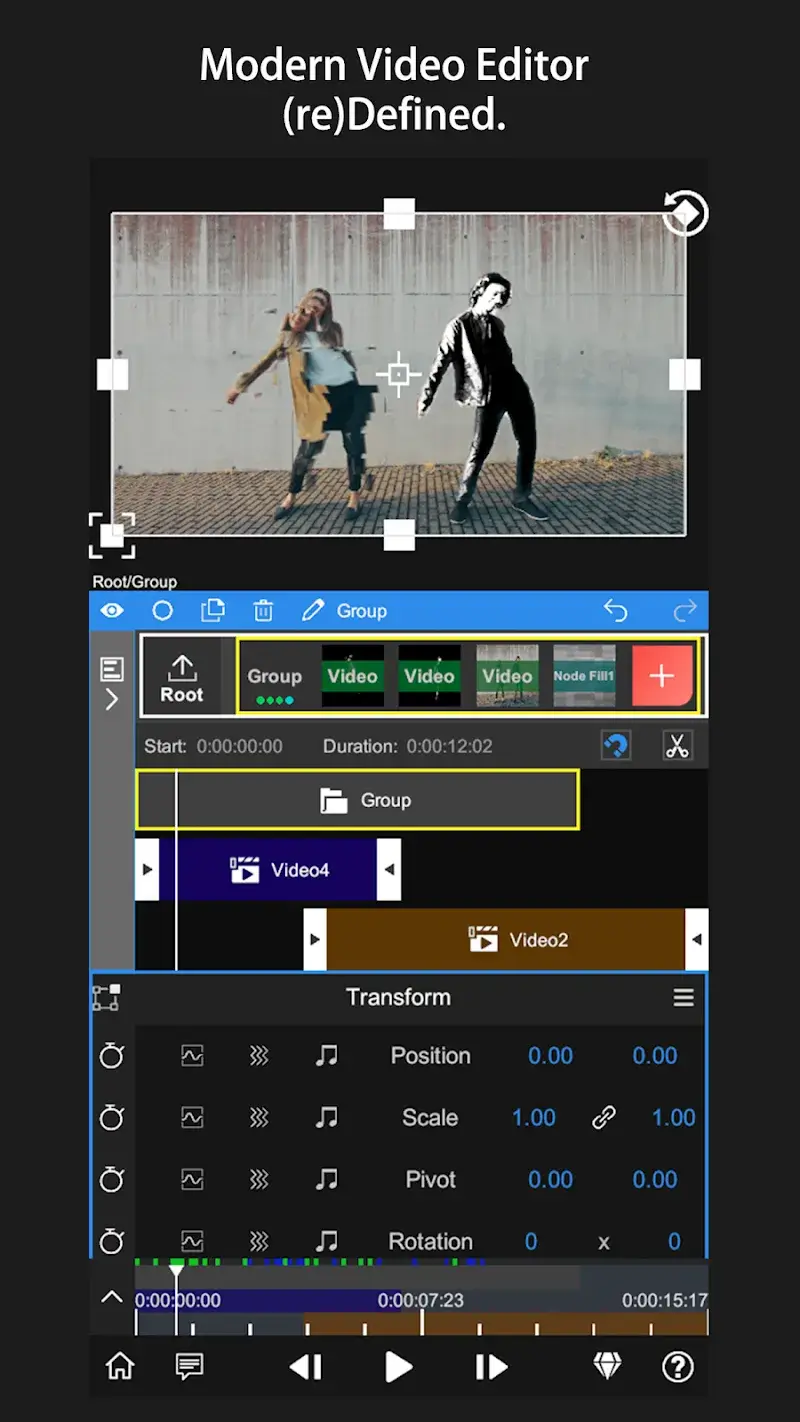 Capture d'écran Node Video 2