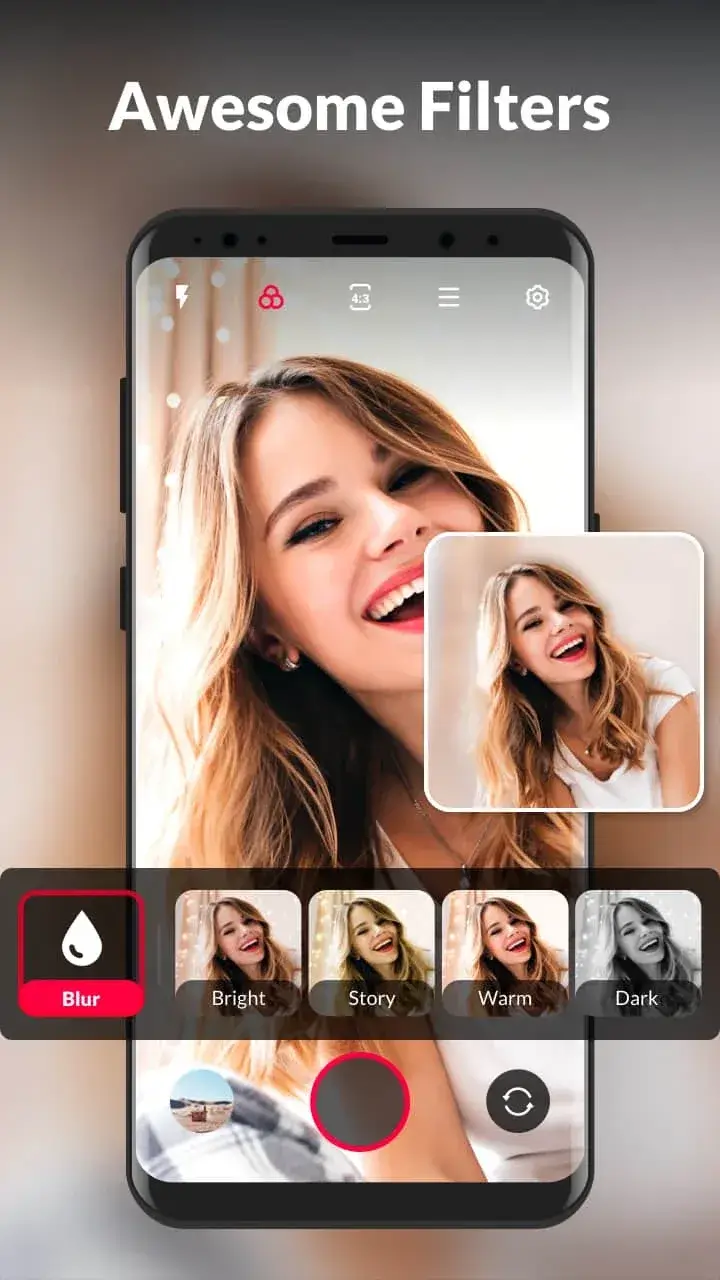 Captura de pantalla de XCamera 4