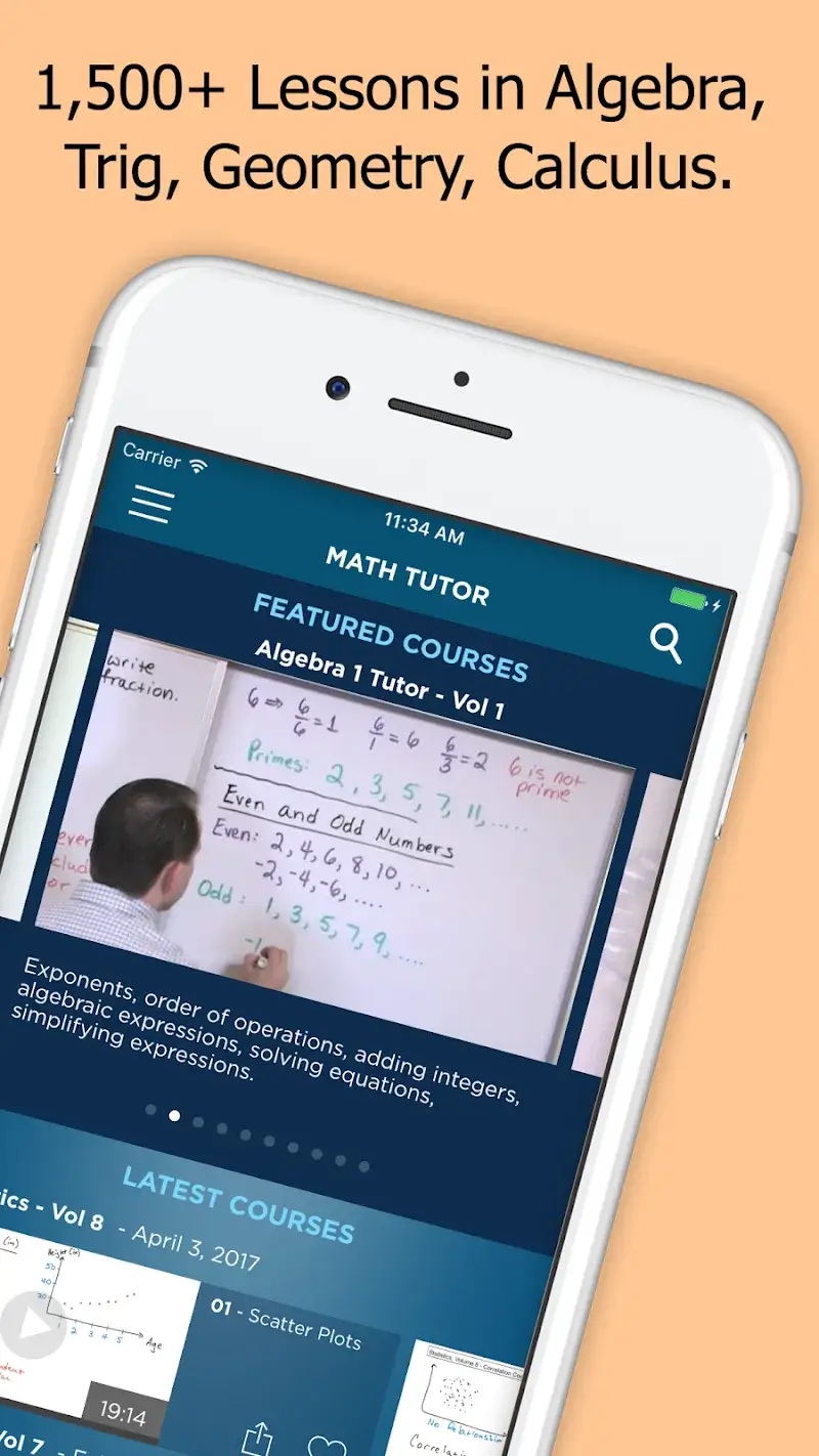 MathTutor capture d'écran 1