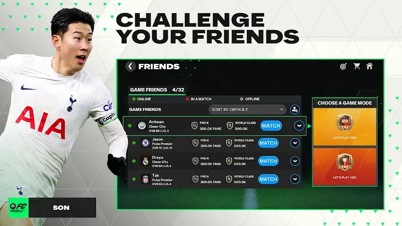 EA FC Mobile Soccer captura de tela 5