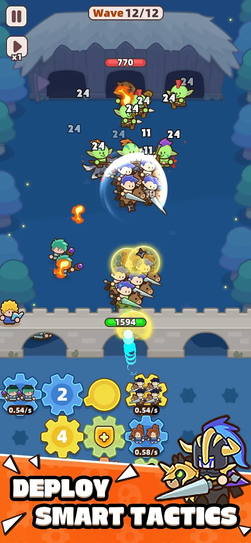 Ảnh chụp màn hình Gear Defenders 6