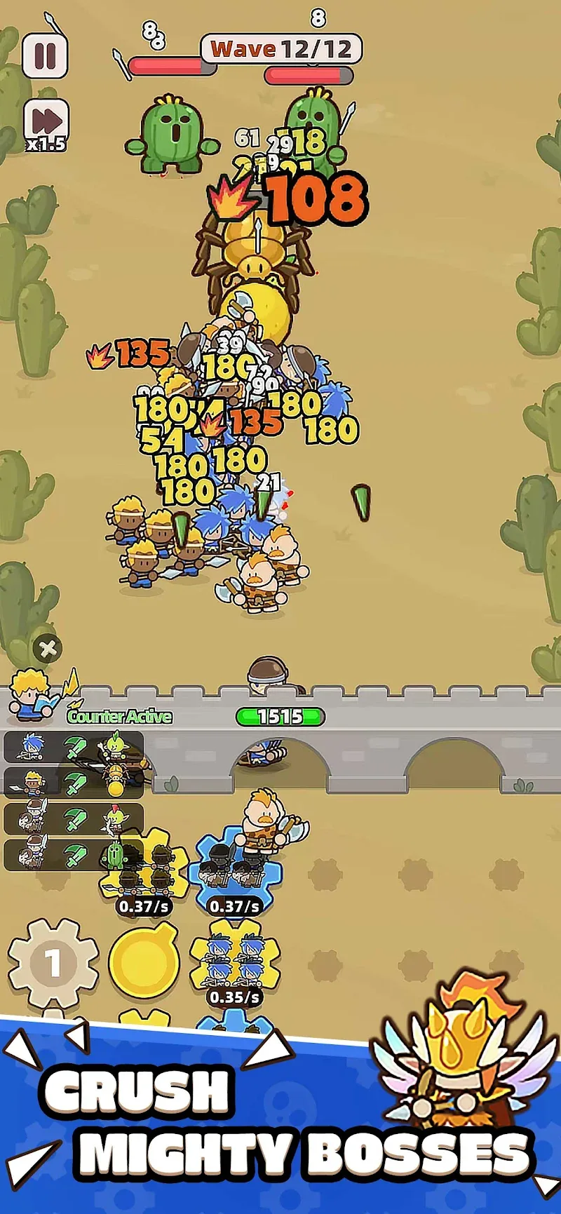 Ảnh chụp màn hình Gear Defenders 4