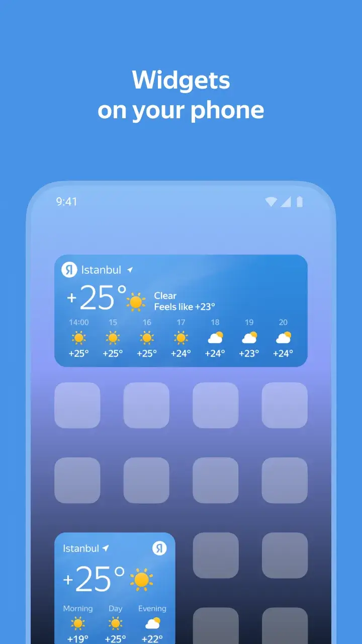 Captura de pantalla 5 de Yandex.Weather