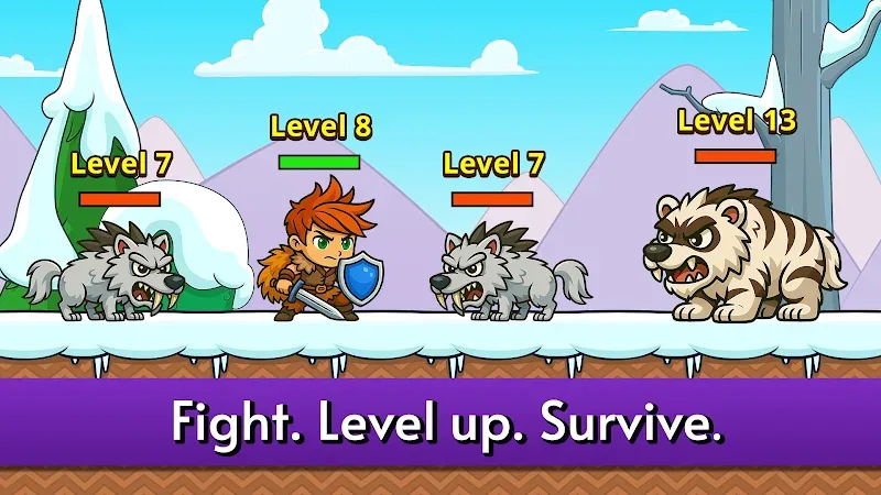 Knight Hero Adventure idle RPG captura 2