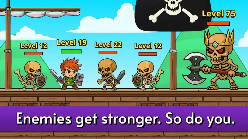 Knight Hero Adventure idle RPG captura 3