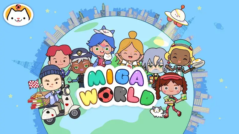 Capture d'écran Miga Town: My World 1