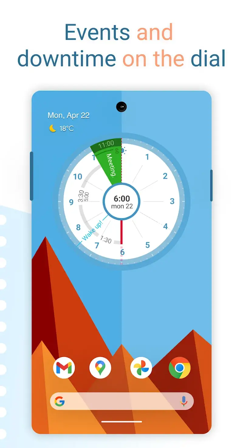Sectograph screenshot 2