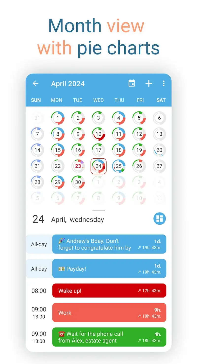 Sectograph screenshot 6