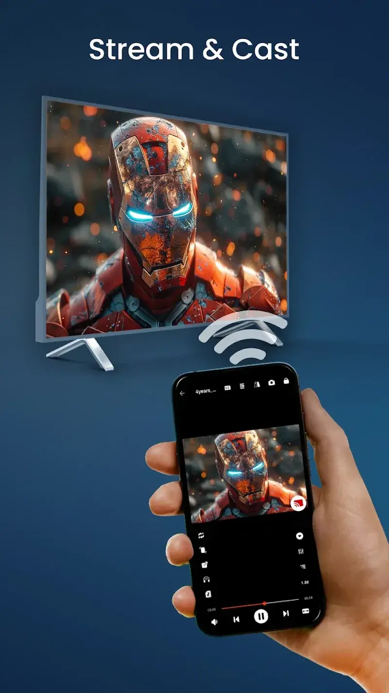 Tangkapan layar HDx Player 1