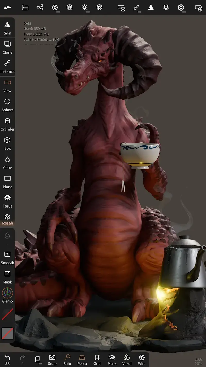 Nomad Sculpt 스크린샷 2