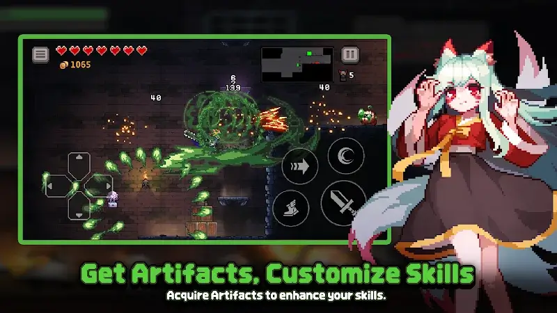 ภาพหน้าจอ Dungeon Slasher: Roguelike 5