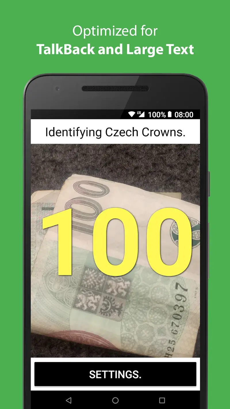 Cash Reader: Capture d'écran 3 de l'identificateur de billets