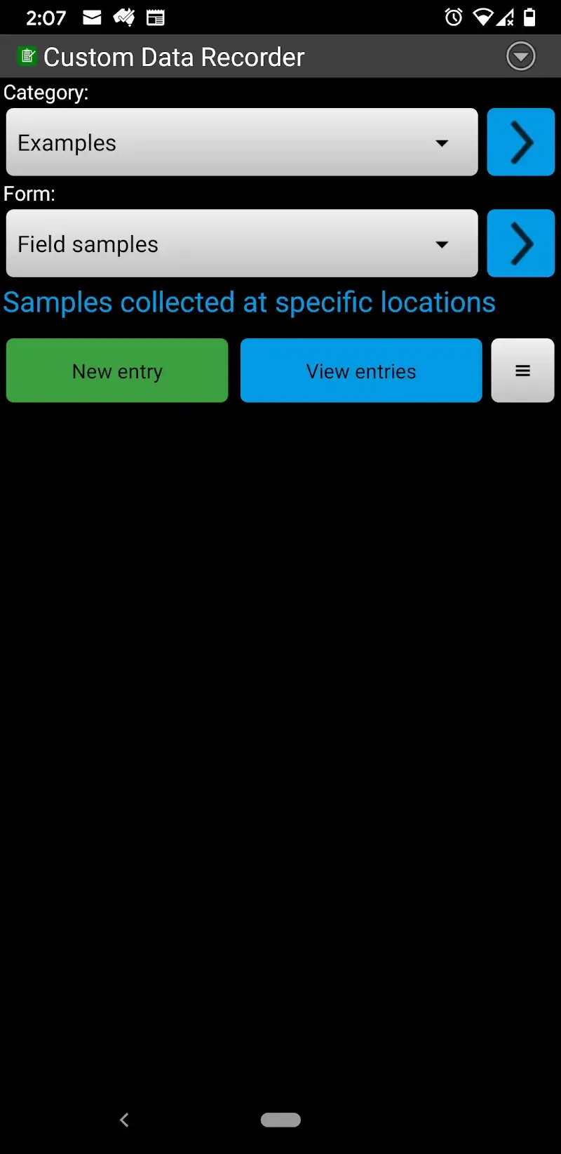 Capture d'écran 1 Custom Data Recorder