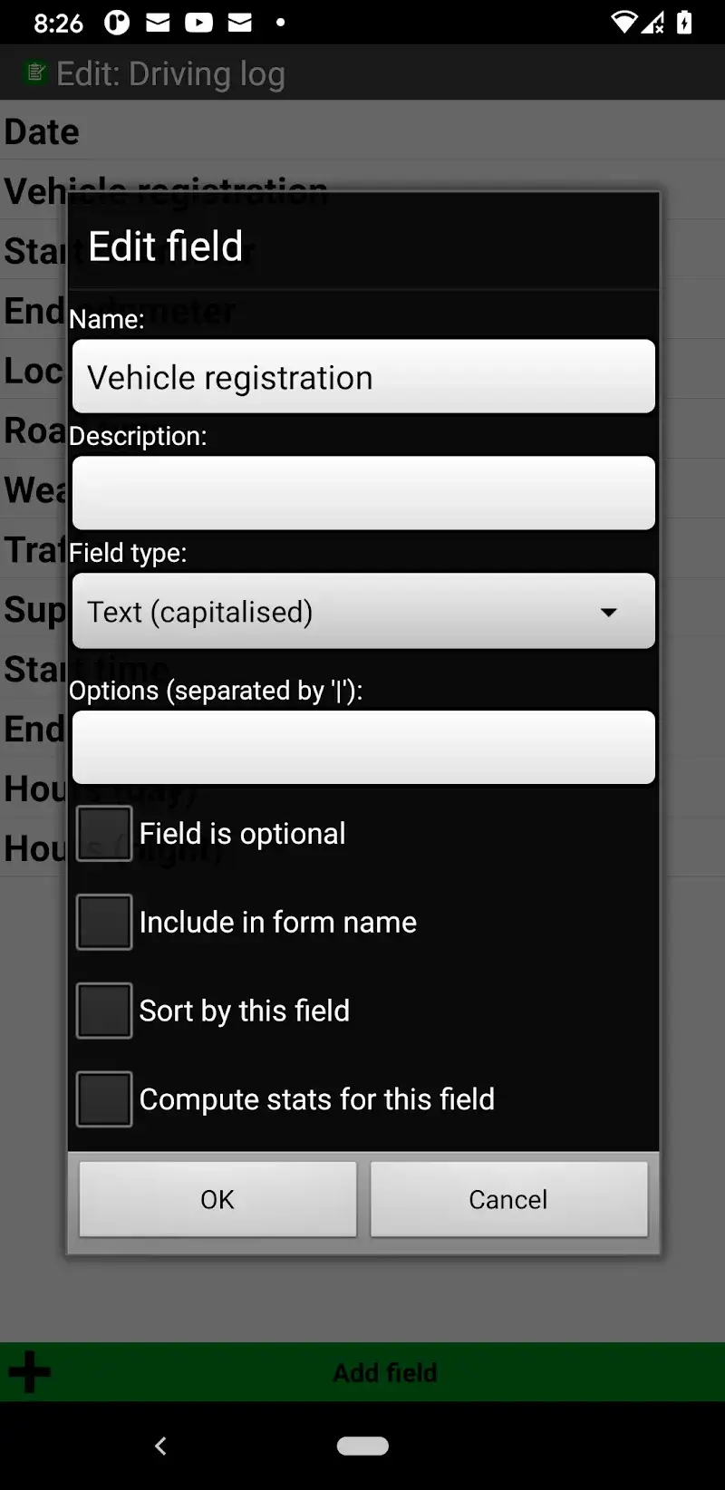 Capture d'écran 5 Custom Data Recorder