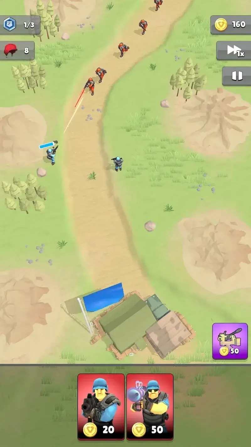 Captura de pantalla 2 de Tower Royal Defense